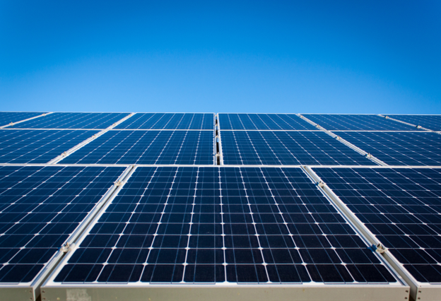 Commercial solar PV panel, used as an alternate solution to generate electricity.